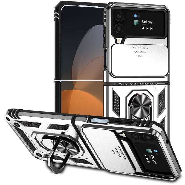 Sliding Camshield Holder Phone Case, For Samsung Galaxy A24, For Samsung Galaxy A34 5G, For Samsu...