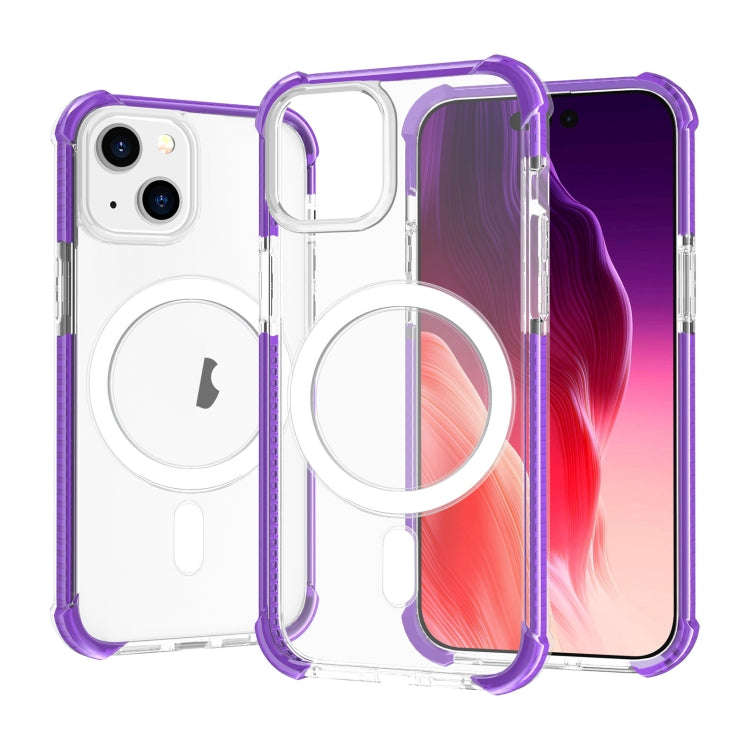 Acrylic Magsafe Magnetic Shockproof Phone Case, For iPhone 15 Pro Max, For iPhone 15 Pro, For iPh...