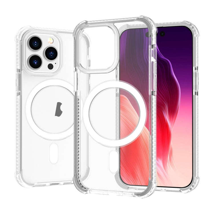 Acrylic Magsafe Magnetic Shockproof Phone Case, For iPhone 15 Pro Max, For iPhone 15 Pro, For iPh...