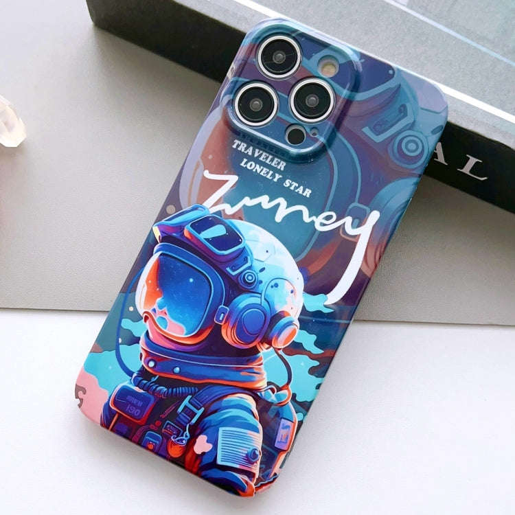 Painted Pattern Precise Hole PC Phone Case, For iPhone 14 Pro