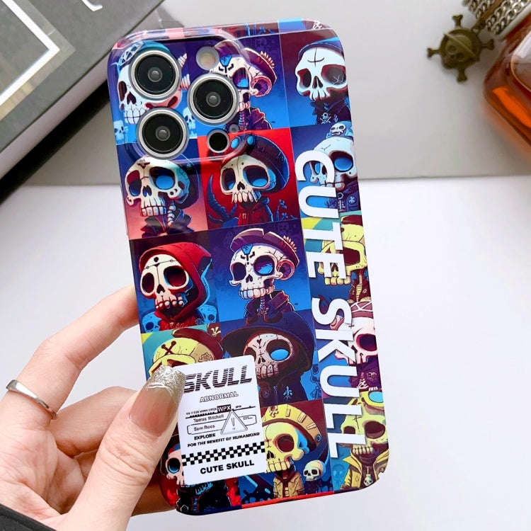 Painted Pattern Precise Hole PC Phone Case, For iPhone 13 Pro Max