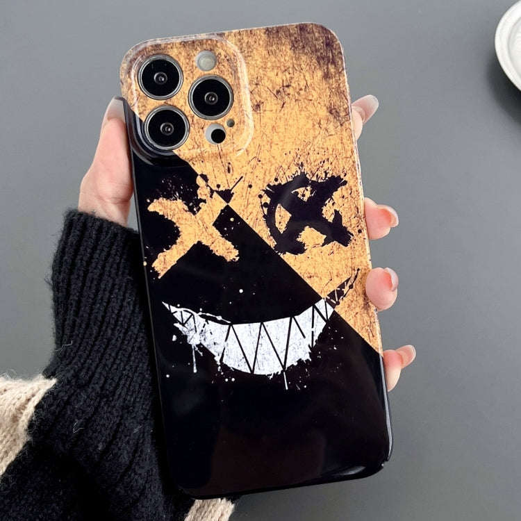 Painted Pattern Precise Hole PC Phone Case, For iPhone 13 Pro Max