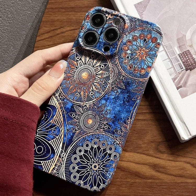 Painted Pattern Precise Hole PC Phone Case, For iPhone 12 Pro