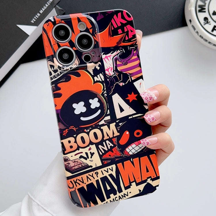 Painted Pattern Precise Hole PC Phone Case, For iPhone 12 Pro