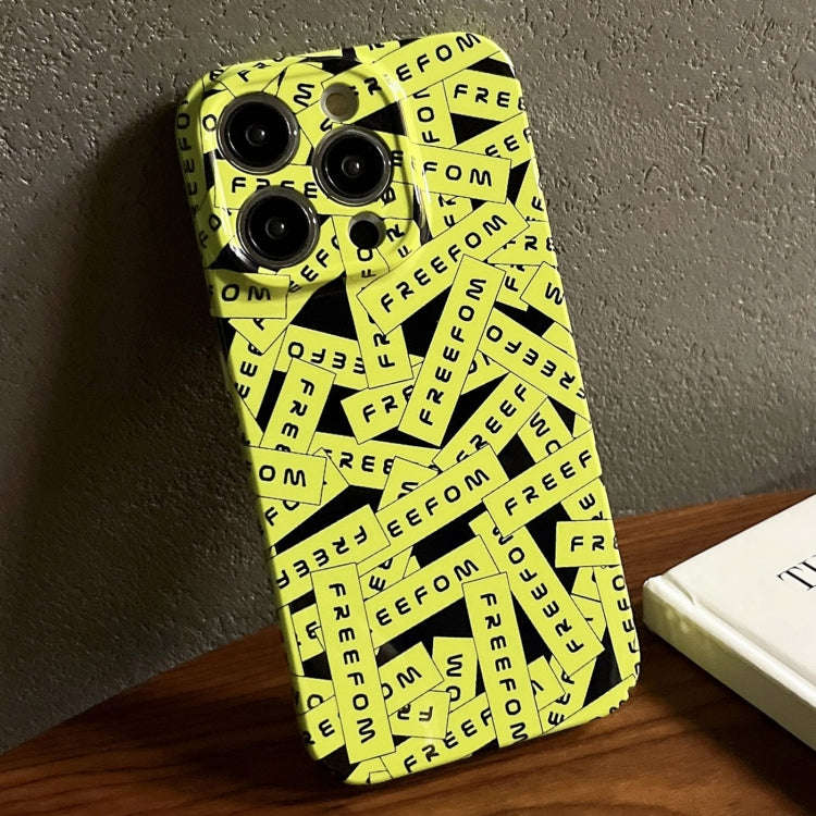 Painted Pattern Precise Hole PC Phone Case, For iPhone 11 Pro