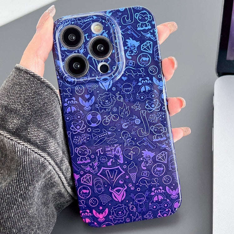 Painted Pattern Precise Hole PC Phone Case, For iPhone 11 Pro