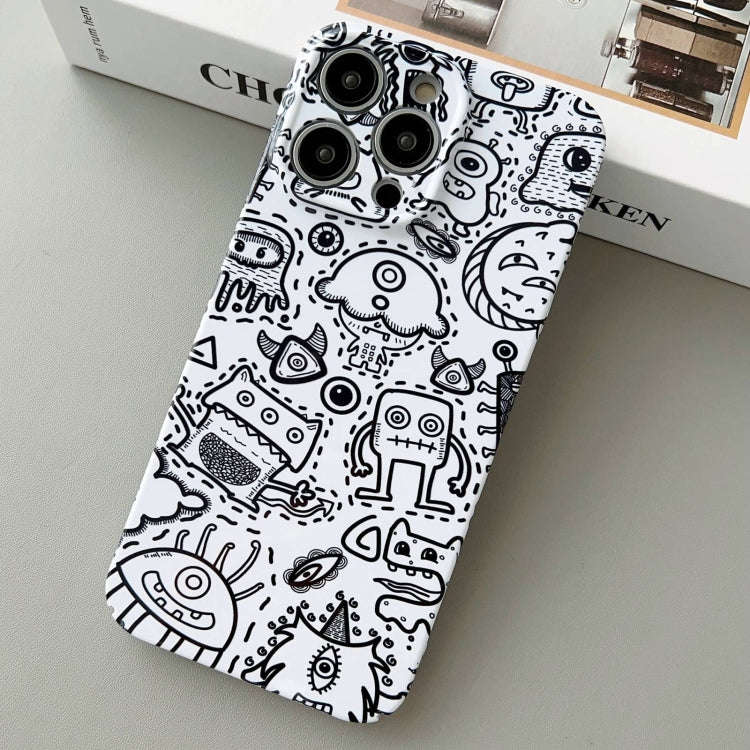 Painted Pattern Precise Hole PC Phone Case, For iPhone 11 Pro