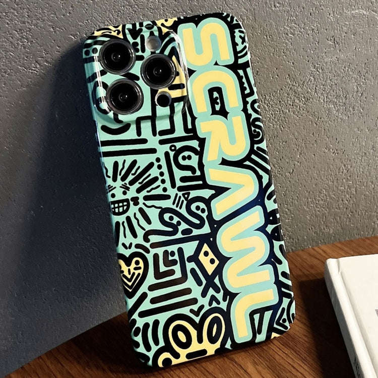 Painted Pattern Precise Hole PC Phone Case, For iPhone 11 Pro