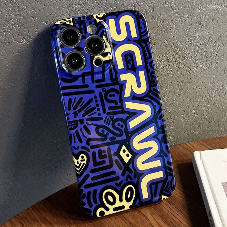 Painted Pattern Precise Hole PC Phone Case, For iPhone 11 Pro