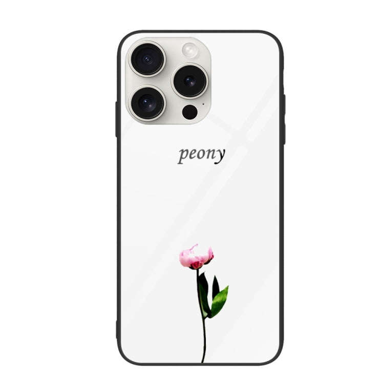 Colorful Painted Glass Phone Case, For iPhone 16 Pro Max, For iPhone 16 Pro, For iPhone 16 Plus
