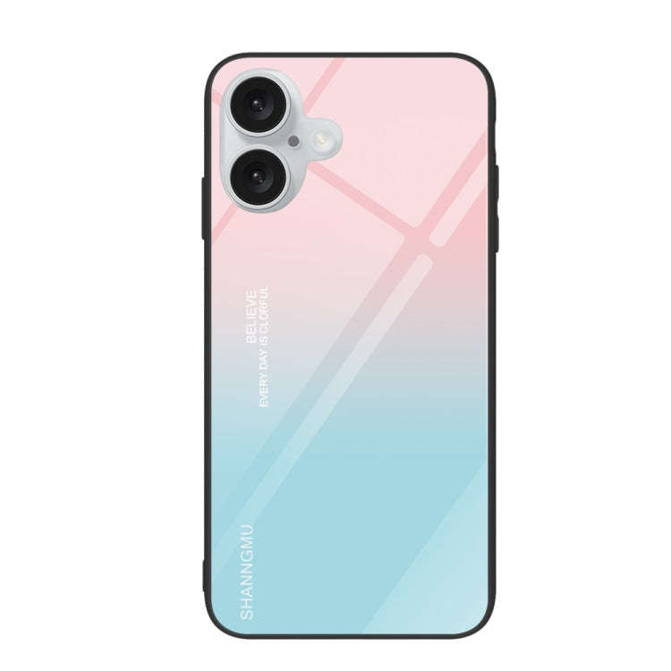 Colorful Painted Glass Phone Case, For iPhone 16, For iPhone 15 Pro Max, For iPhone 15 Pro