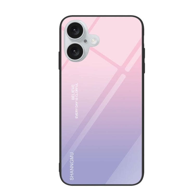 Colorful Painted Glass Phone Case, For iPhone 16, For iPhone 15 Pro Max, For iPhone 15 Pro