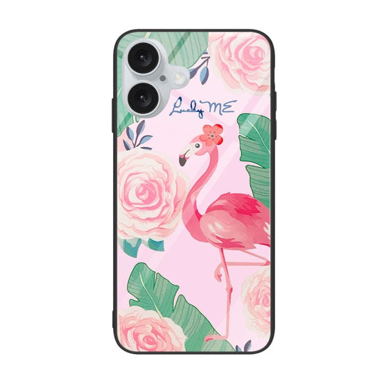 Colorful Painted Glass Phone Case, For iPhone 16, For iPhone 15 Pro Max, For iPhone 15 Pro