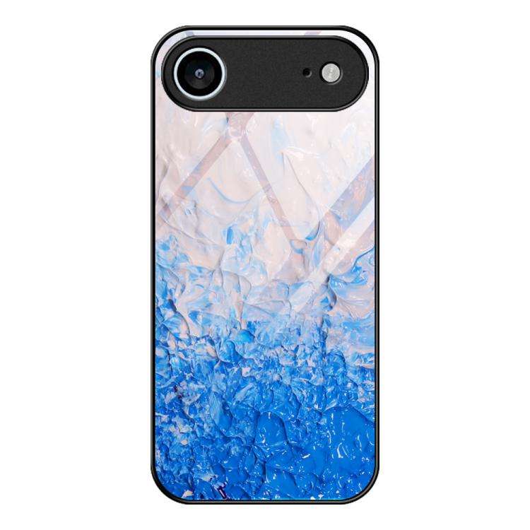 Marble Pattern Glass Protective Phone Case, For iPhone 17 Pro Max, For iPhone 17 Pro, For iPhone ...