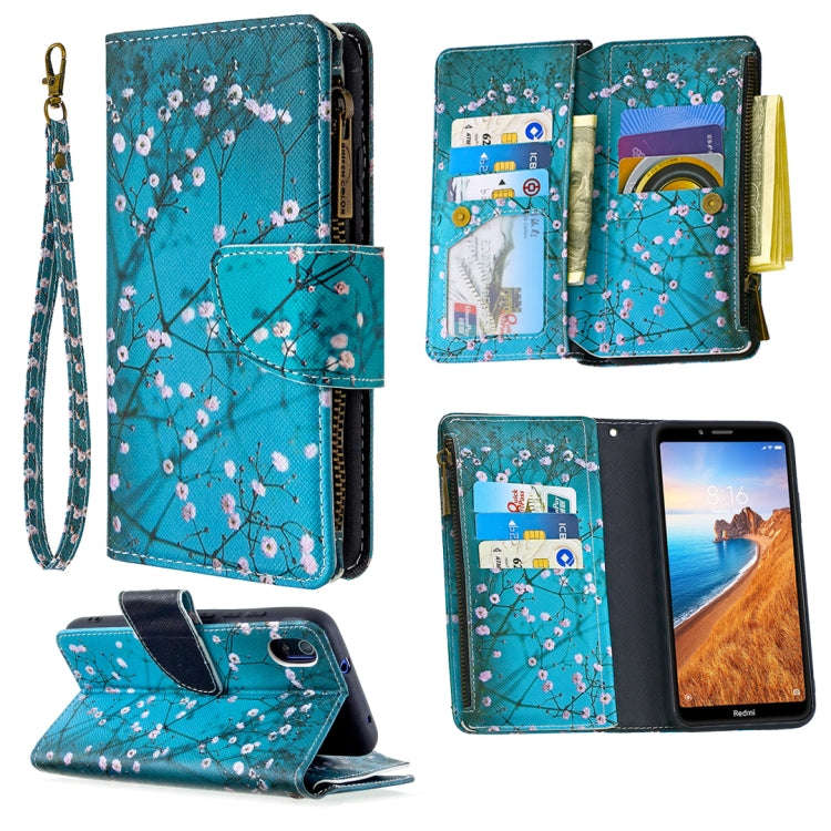 Colored Drawing Pattern Zipper Horizontal Flip Leather Case with Holder & Card Slots & Wallet, Fo...