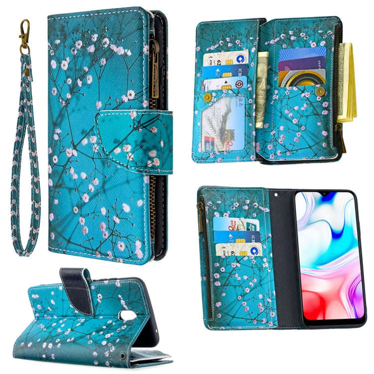 Colored Drawing Pattern Zipper Horizontal Flip Leather Case with Holder & Card Slots & Wallet, Fo...