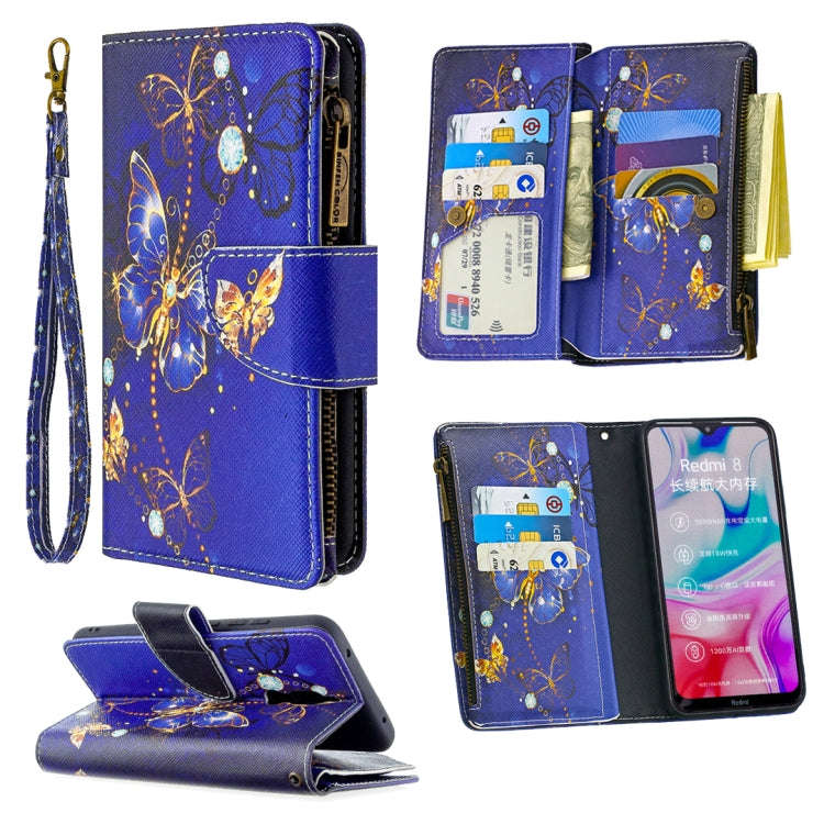 Colored Drawing Pattern Zipper Horizontal Flip Leather Case with Holder & Card Slots & Wallet, Fo...
