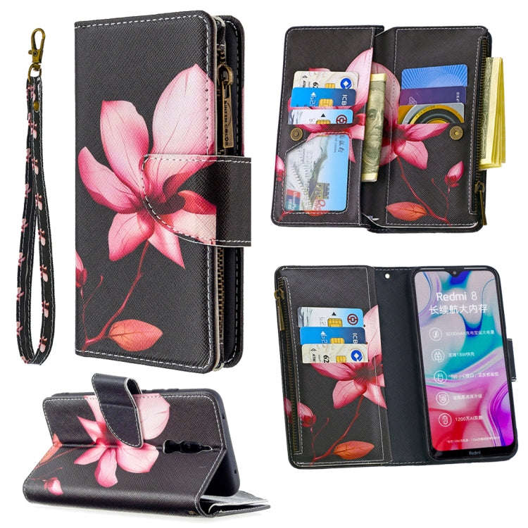 Colored Drawing Pattern Zipper Horizontal Flip Leather Case with Holder & Card Slots & Wallet, Fo...