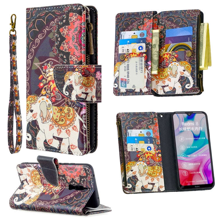 Colored Drawing Pattern Zipper Horizontal Flip Leather Case with Holder & Card Slots & Wallet, Fo...
