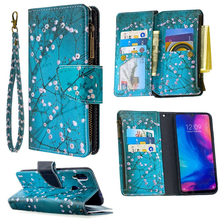 Colored Drawing Pattern Zipper Horizontal Flip Leather Case with Holder & Card Slots & Wallet, Fo...