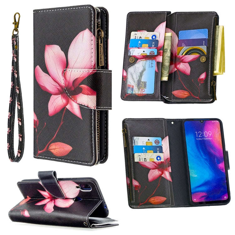 Colored Drawing Pattern Zipper Horizontal Flip Leather Case with Holder & Card Slots & Wallet, Fo...