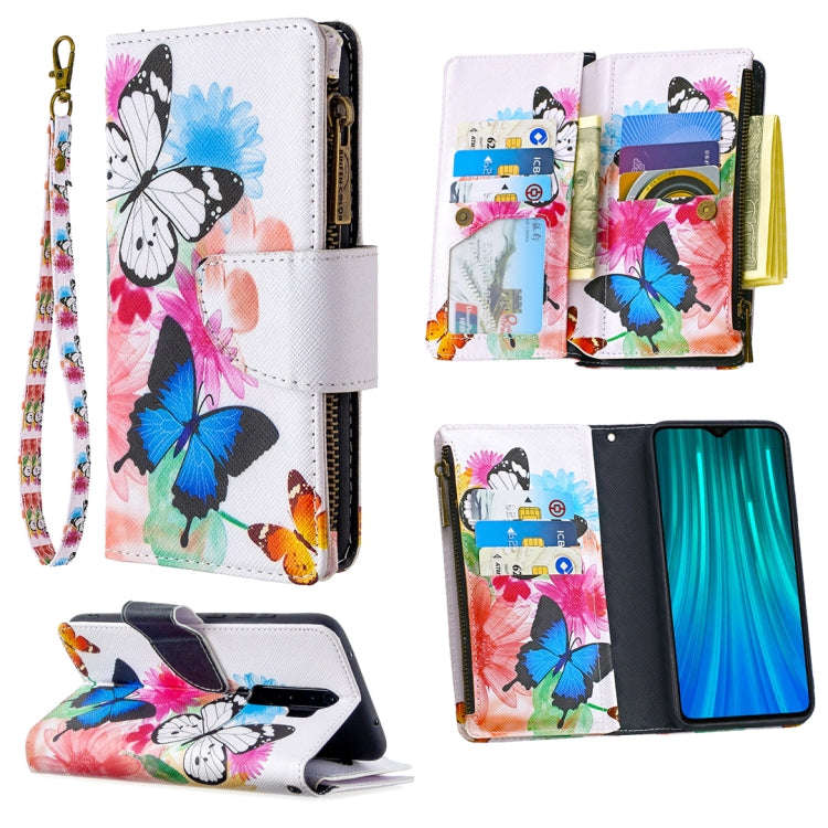 Colored Drawing Pattern Zipper Horizontal Flip Leather Case with Holder & Card Slots & Wallet, Fo...