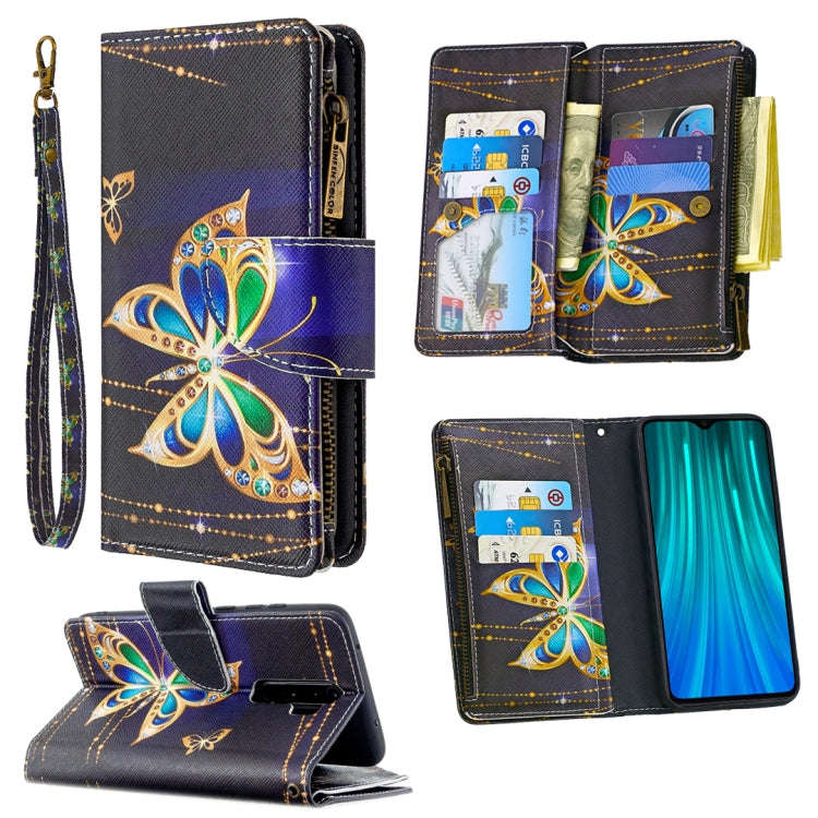 Colored Drawing Pattern Zipper Horizontal Flip Leather Case with Holder & Card Slots & Wallet, Fo...
