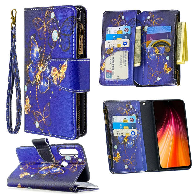 Colored Drawing Pattern Zipper Horizontal Flip Leather Case with Holder & Card Slots & Wallet, Fo...