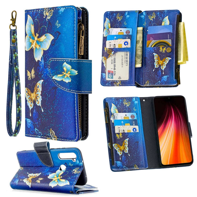 Colored Drawing Pattern Zipper Horizontal Flip Leather Case with Holder & Card Slots & Wallet, Fo...