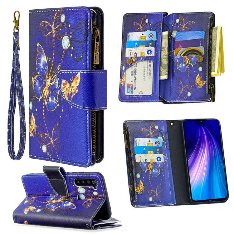 Colored Drawing Pattern Zipper Horizontal Flip Leather Case with Holder & Card Slots & Wallet, Fo...