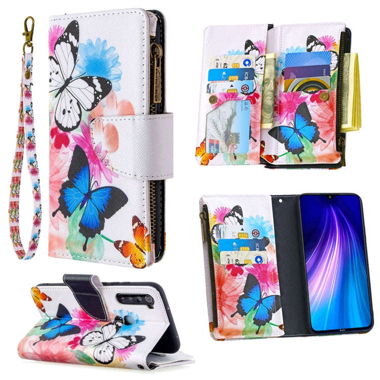 Colored Drawing Pattern Zipper Horizontal Flip Leather Case with Holder & Card Slots & Wallet, Fo...