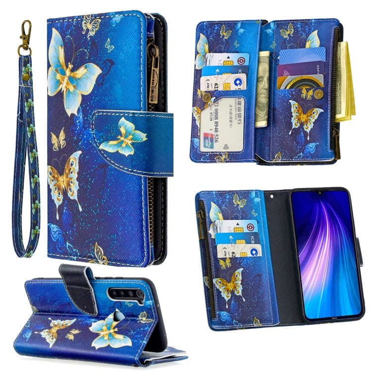Colored Drawing Pattern Zipper Horizontal Flip Leather Case with Holder & Card Slots & Wallet, Fo...