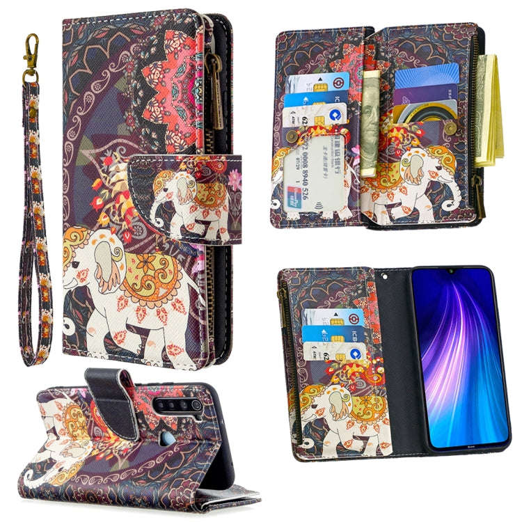 Colored Drawing Pattern Zipper Horizontal Flip Leather Case with Holder & Card Slots & Wallet, Fo...