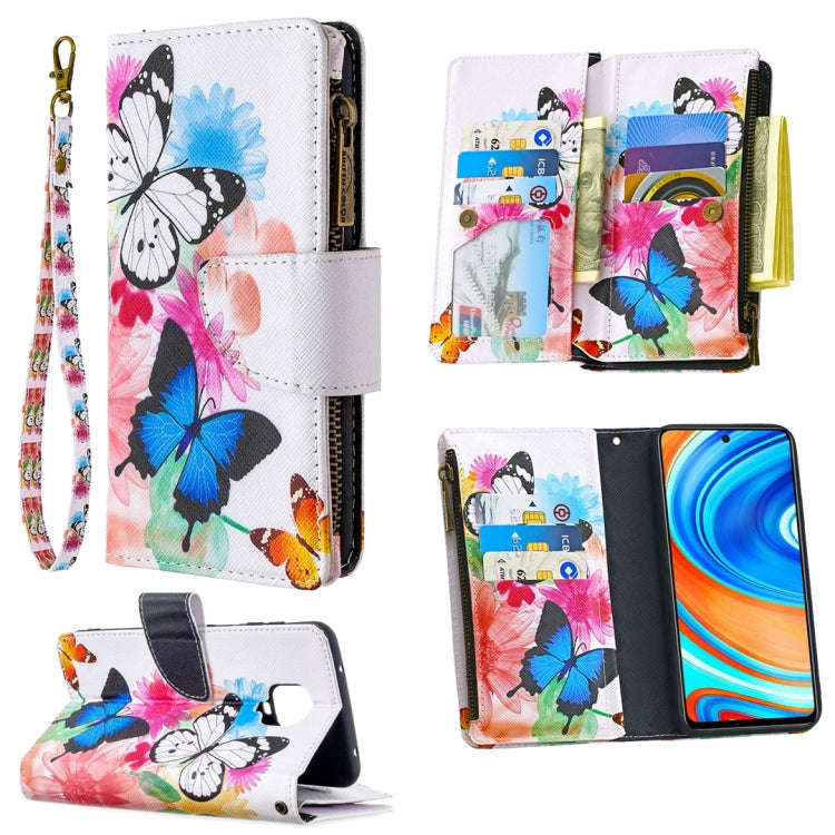 Colored Drawing Pattern Zipper Horizontal Flip Leather Case with Holder & Card Slots & Wallet, Fo...