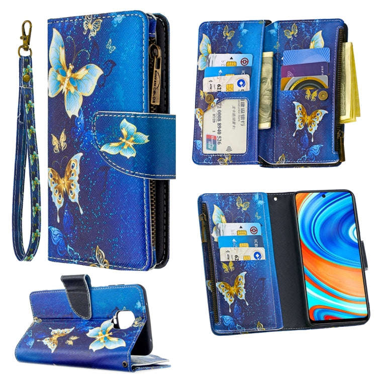 Colored Drawing Pattern Zipper Horizontal Flip Leather Case with Holder & Card Slots & Wallet, Fo...