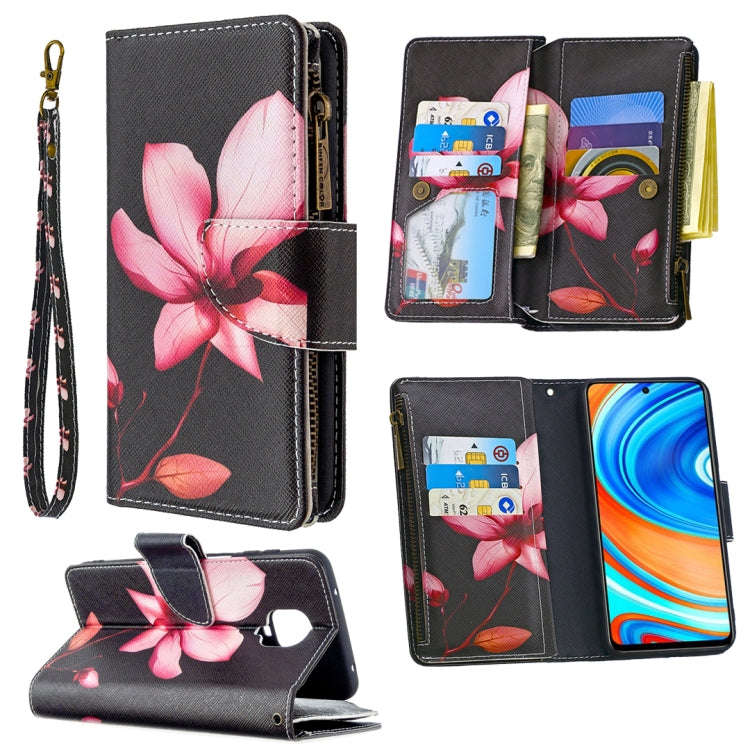 Colored Drawing Pattern Zipper Horizontal Flip Leather Case with Holder & Card Slots & Wallet, Fo...