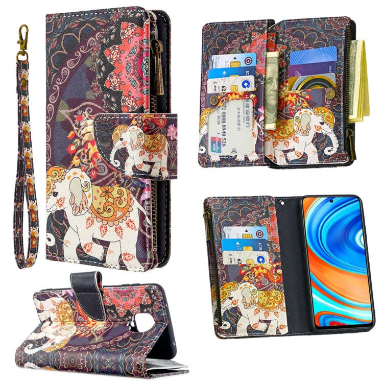Colored Drawing Pattern Zipper Horizontal Flip Leather Case with Holder & Card Slots & Wallet, Fo...