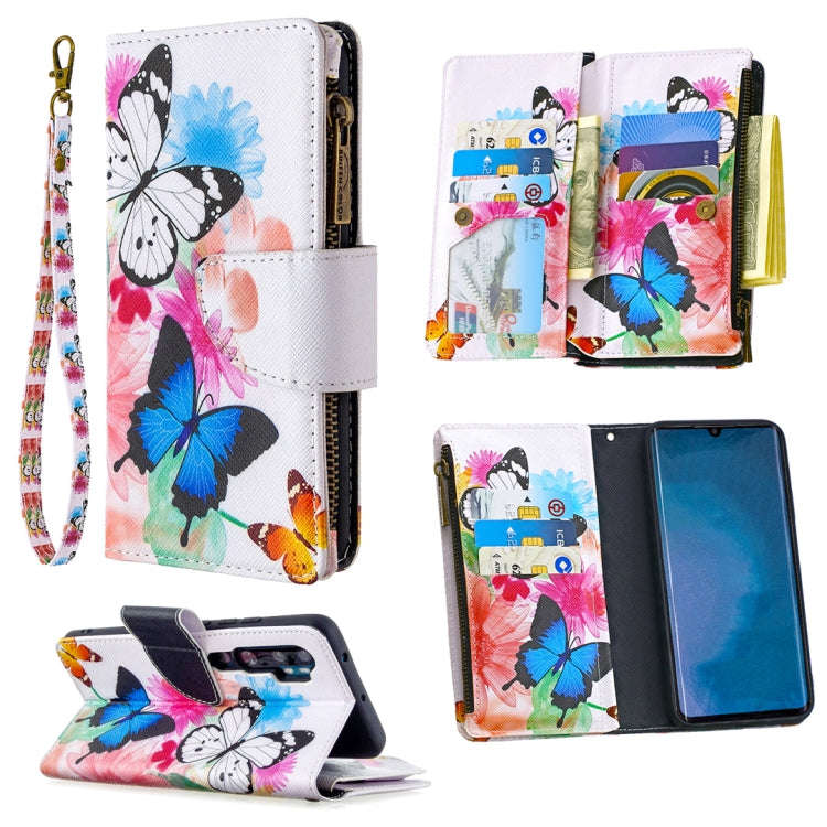 Colored Drawing Pattern Zipper Horizontal Flip Leather Case with Holder & Card Slots & Wallet, Fo...