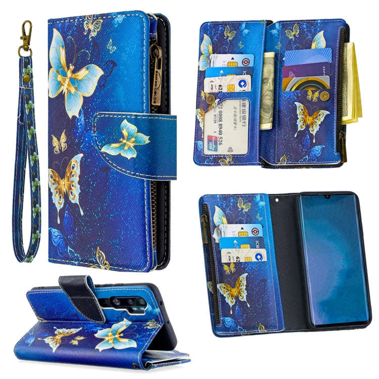 Colored Drawing Pattern Zipper Horizontal Flip Leather Case with Holder & Card Slots & Wallet, Fo...