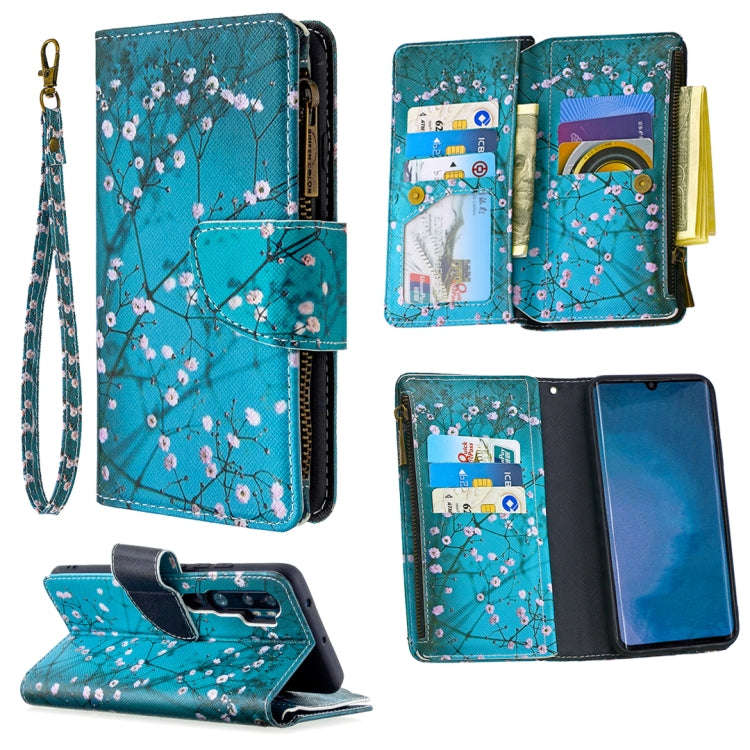 Colored Drawing Pattern Zipper Horizontal Flip Leather Case with Holder & Card Slots & Wallet, Fo...