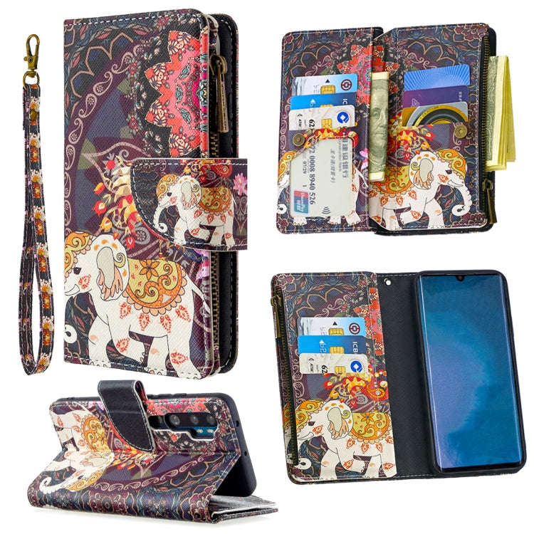 Colored Drawing Pattern Zipper Horizontal Flip Leather Case with Holder & Card Slots & Wallet, Fo...