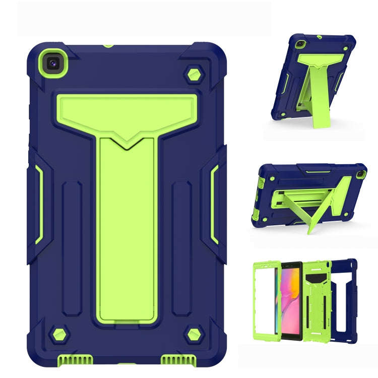 T-shaped Bracket Contrast Color Shockproof PC + Silicone Flat Protective Case, For iPad 10.2 / iP...