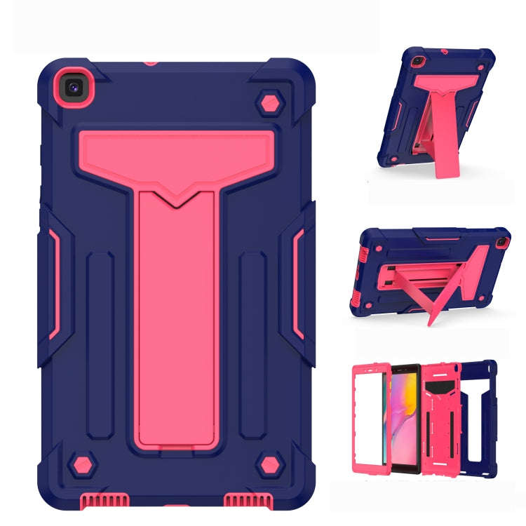 T-shaped Bracket Contrast Color Shockproof PC + Silicone Flat Protective Case, For iPad 10.2 / iP...
