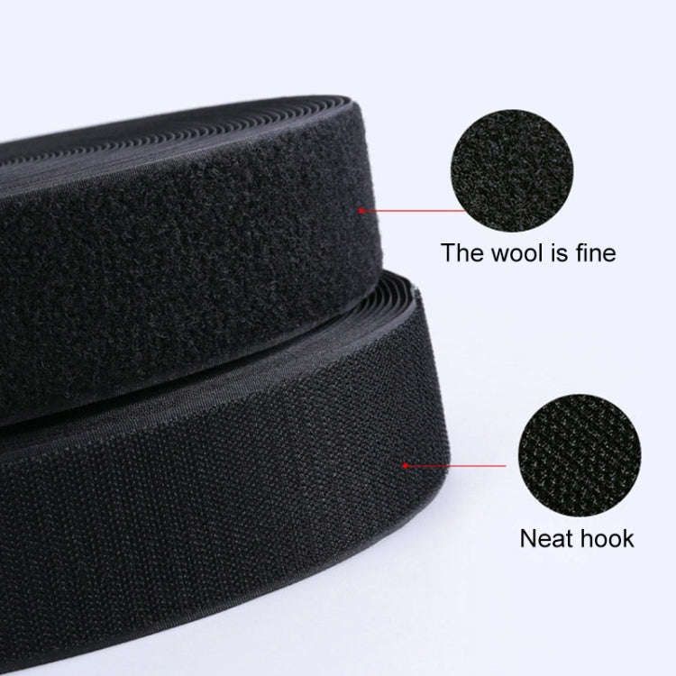 2.5cm Wide Nylon Clothing Textile Accessories Without Glue Velcro, 2.5cm Wide