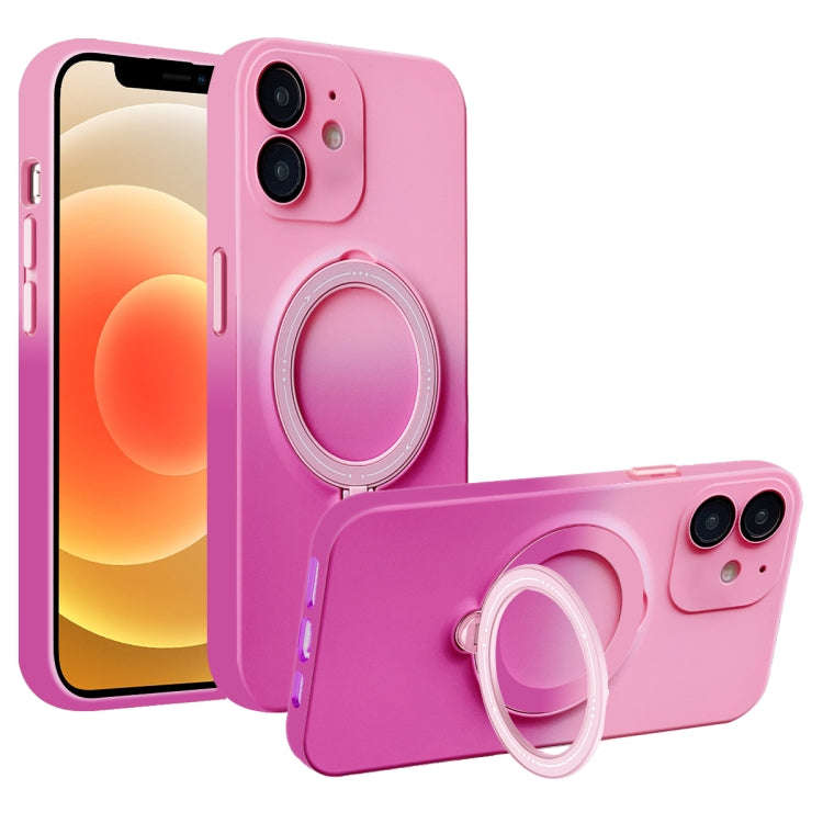 Gradient TPU MagSafe Holder Phone Case, For iPhone 14 Plus, For iPhone 14, For iPhone 14 Pro, For...