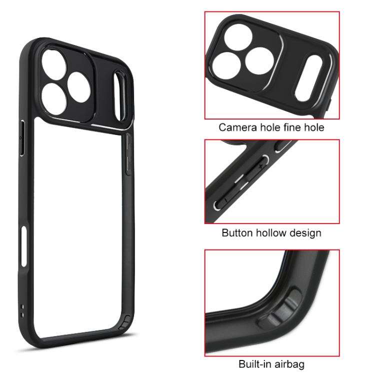 Frosted TPU + Transparent PC Phone Case, For iPhone 17 Pro Max, For iPhone 17 Pro, For iPhone 17,...