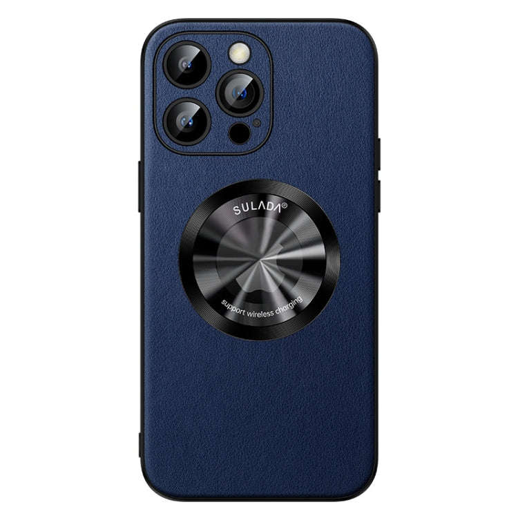 SULADA Microfiber Leather MagSafe Magnetic Phone Case, For iPhone 15 Pro Max, For iPhone 15 Pro, ...