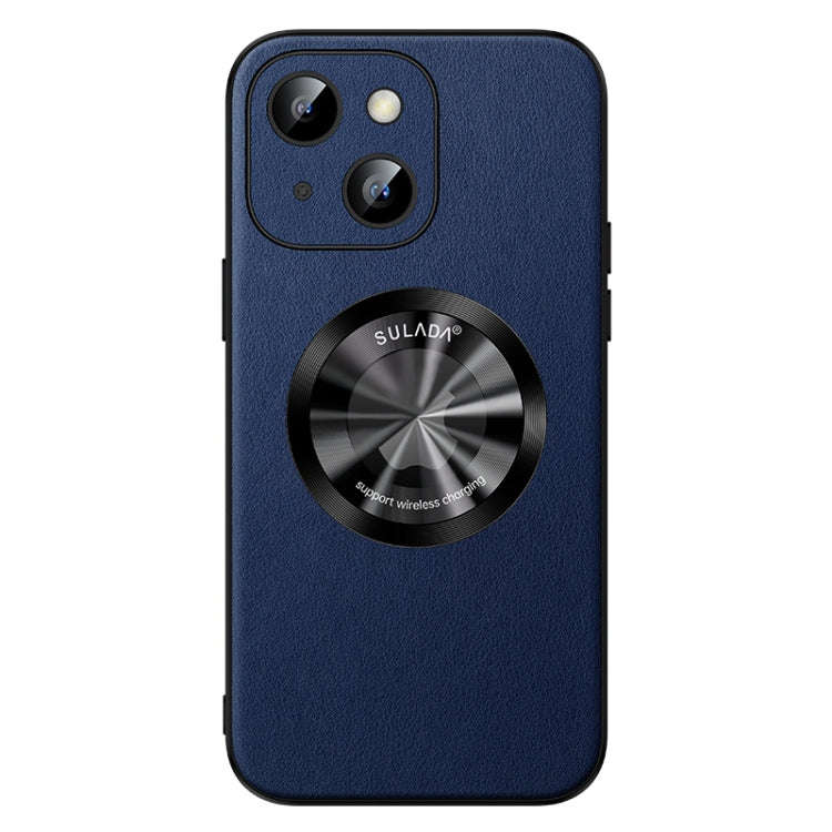 SULADA Microfiber Leather MagSafe Magnetic Phone Case, For iPhone 15 Pro Max, For iPhone 15 Pro, ...