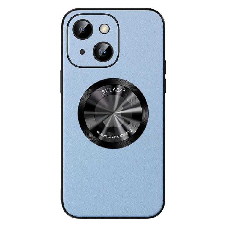 SULADA Microfiber Leather MagSafe Magnetic Phone Case, For iPhone 15 Pro Max, For iPhone 15 Pro, ...