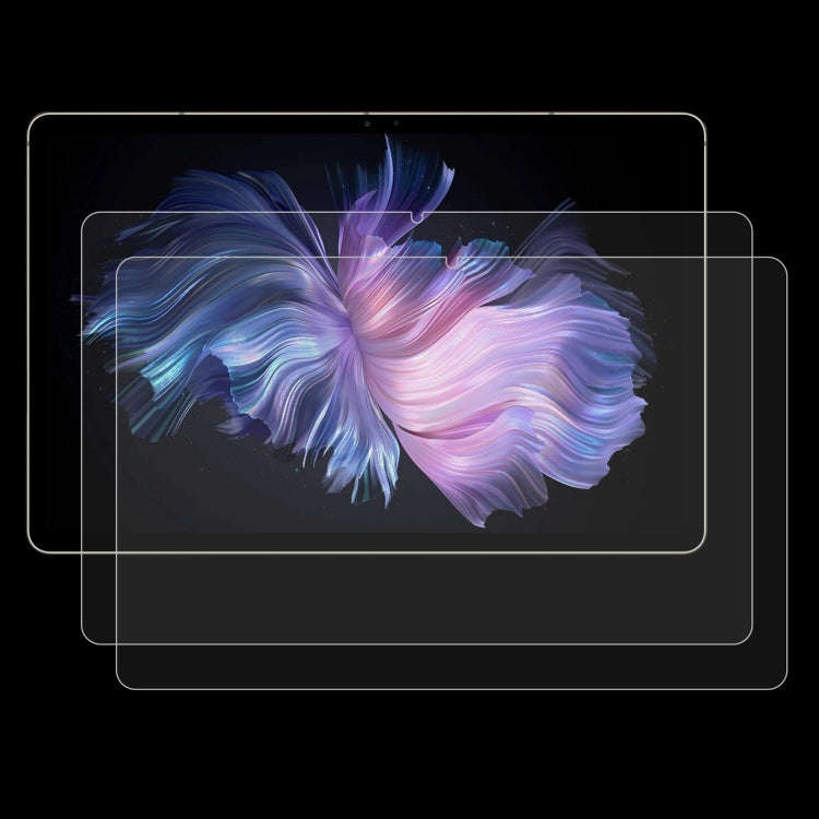 2pcs 9H 0.3mm Explosion-proof Tempered Glass Film, For Doogee Tab G6 Max 13.4, For Doogee Tab G6 ...